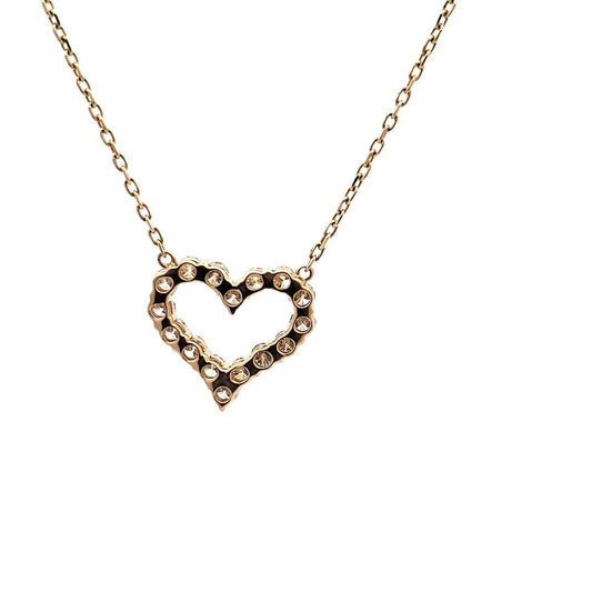 Queen of Yellow Hearts Necklace