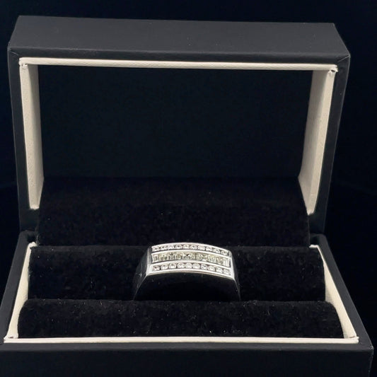 Secret Message Diamond Ring