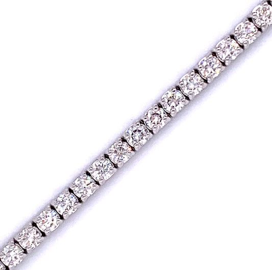 4-Prong Diamond Tennis Bracelet